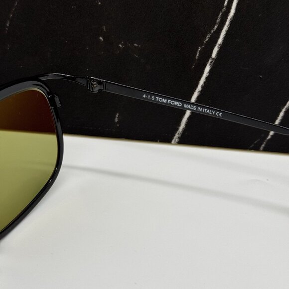 NEW TOM FORD MARCELLO TF419 05N BLACK UNISEX SUNGLASSES TOM FORD FT0419 05N main image 7